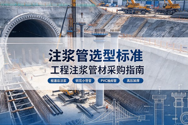 神池注浆管选型标准