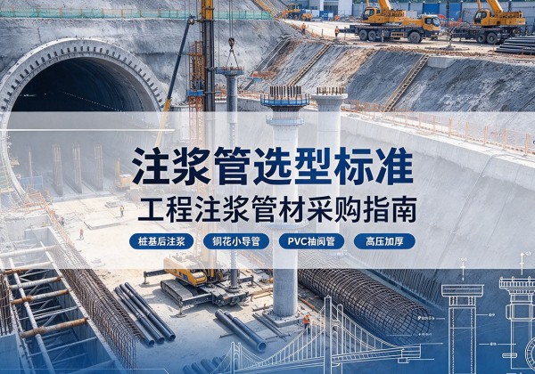 神池注浆管选型标准